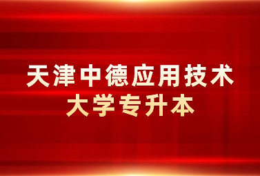 天津中德應(yīng)用技術(shù)大學(xué)專升本